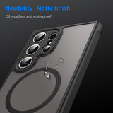 Husa pentru Samsung Galaxy S24 Ultra, Techsuit HaloFrost II MagSafe, mov