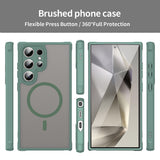 Husa pentru Samsung Galaxy S24 Ultra, Techsuit HaloFrost II MagSafe, mov