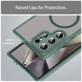 Husa pentru Samsung Galaxy S24 Ultra, Techsuit HaloFrost II MagSafe, mov