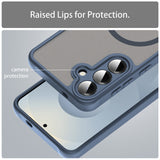 Husa pentru Samsung Galaxy S24 Plus, Techsuit HaloFrost II MagSafe, bleumarin