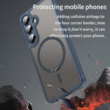 Husa pentru Samsung Galaxy S24 Plus, Techsuit HaloFrost II MagSafe, bleumarin