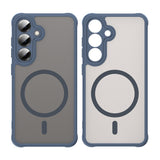 Husa pentru Samsung Galaxy S24 Plus, Techsuit HaloFrost II MagSafe, bleumarin
