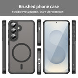 Husa pentru Samsung Galaxy S24, Techsuit HaloFrost II MagSafe, auriu