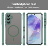 Husa pentru Samsung Galaxy A35 5G, Techsuit HaloFrost II MagSafe, mov