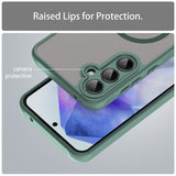 Husa pentru Samsung Galaxy A35 5G, Techsuit HaloFrost II MagSafe, mov