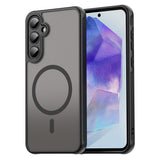 Husa pentru Samsung Galaxy A55 5G, Techsuit HaloFrost II MagSafe, mov