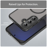Husa pentru Samsung Galaxy S24 FE, Techsuit HaloFrost II MagSafe, mov