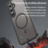 Husa pentru Samsung Galaxy S24 FE, Techsuit HaloFrost II MagSafe, mov