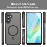 Husa pentru Samsung Galaxy A16 4G, Techsuit HaloFrost II MagSafe, auriu