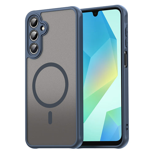Husa pentru Samsung Galaxy A16 4G, Techsuit HaloFrost II MagSafe, bleumarin