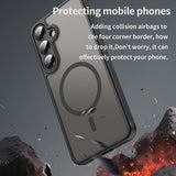 Husa pentru Samsung Galaxy S25 Plus, Techsuit HaloFrost II MagSafe, mov