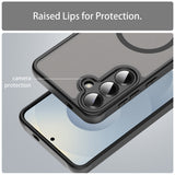 Husa pentru Samsung Galaxy S25 Plus, Techsuit HaloFrost II MagSafe, mov