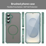 Husa pentru Samsung Galaxy S25 Plus, Techsuit HaloFrost II MagSafe, mov
