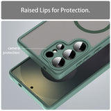 Husa pentru Samsung Galaxy S25 Ultra, Techsuit HaloFrost II MagSafe, auriu