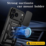 Husa pentru iPhone 17 Pro, Techsuit CamShield Series, roz