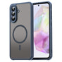Husa pentru Samsung Galaxy A36 5G, Techsuit HaloFrost II MagSafe, bleumarin