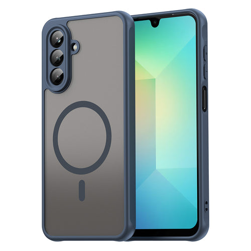 Husa pentru Samsung Galaxy A26 5G, Techsuit HaloFrost II MagSafe, bleumarin