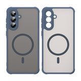 Husa pentru Samsung Galaxy A56 5G, Techsuit HaloFrost II MagSafe, bleumarin