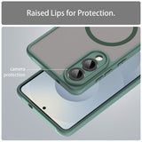 Husa pentru Samsung Galaxy S25 Edge, Techsuit HaloFrost II MagSafe, mov