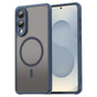Husa pentru Samsung Galaxy S25 Edge, Techsuit HaloFrost II MagSafe, bleumarin