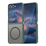 Husa pentru Samsung Galaxy Z Flip7, Techsuit HaloFrost II MagSafe, mov