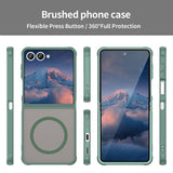 Husa pentru Samsung Galaxy Z Flip7, Techsuit HaloFrost II MagSafe, mov