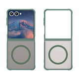 Husa pentru Samsung Galaxy Z Flip7, Techsuit HaloFrost II MagSafe, mov