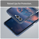 Husa pentru Samsung Galaxy Z Flip7, Techsuit HaloFrost II MagSafe, bleumarin