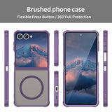 Husa pentru Samsung Galaxy Z Flip7, Techsuit HaloFrost II MagSafe, mov