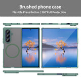 Husa pentru Samsung Galaxy Z Fold7, Techsuit HaloFrost II MagSafe, mov