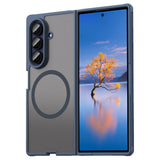 Husa pentru Samsung Galaxy Z Fold7, Techsuit HaloFrost II MagSafe, bleumarin