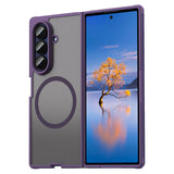 Husa pentru Samsung Galaxy Z Fold7, Techsuit HaloFrost II MagSafe, mov