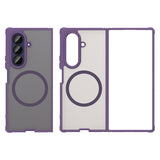 Husa pentru Samsung Galaxy Z Fold7, Techsuit HaloFrost II MagSafe, mov