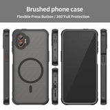 Husa pentru Samsung Galaxy Xcover7 Pro, Techsuit HaloFrost II MagSafe, mov