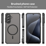 Husa pentru Samsung Galaxy A17 5G, Techsuit HaloFrost II MagSafe, mov
