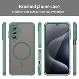 Husa pentru Samsung Galaxy A17 5G, Techsuit HaloFrost II MagSafe, mov