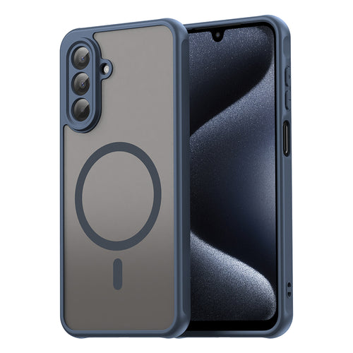 Husa pentru Samsung Galaxy A17 5G, Techsuit HaloFrost II MagSafe, bleumarin