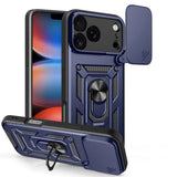 Husa pentru iPhone 17 Pro, Techsuit CamShield Series, albastru