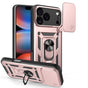 Husa pentru iPhone 17 Pro, Techsuit CamShield Series, roz