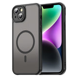 Husa pentru iPhone 14 Plus, Techsuit HaloFrost II MagSafe, mov