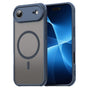 Husa pentru iPhone 17 Air, Techsuit HaloFrost II MagSafe, bleumarin