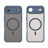 Husa pentru iPhone 17 Air, Techsuit HaloFrost II MagSafe, bleumarin