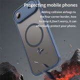 Husa pentru iPhone 17 Air, Techsuit HaloFrost II MagSafe, bleumarin