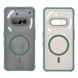Husa pentru Nothing Phone (3a), Techsuit HaloFrost II MagSafe, mov