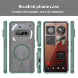 Husa pentru Nothing Phone (3a), Techsuit HaloFrost II MagSafe, mov