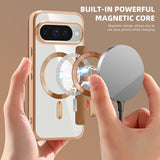 Husa pentru Google Pixel 10, Techsuit SmartMag Book Case, albastru