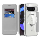 Husa pentru Google Pixel 10, Techsuit SmartMag Book Case, albastru