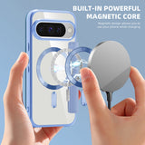 Husa pentru Google Pixel 10 Pro XL, Techsuit SmartMag Book Case, bleu