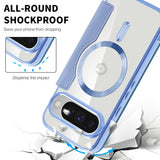 Husa pentru Google Pixel 10 Pro XL, Techsuit SmartMag Book Case, bleu