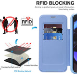 Husa pentru Google Pixel 10 Pro XL, Techsuit SmartMag Book Case, bleu